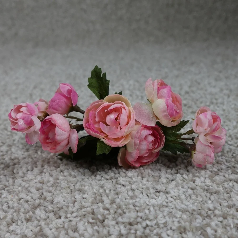 Longaberger 2005 Collectors Club May Series Miniature Peony Basket Set Boxed